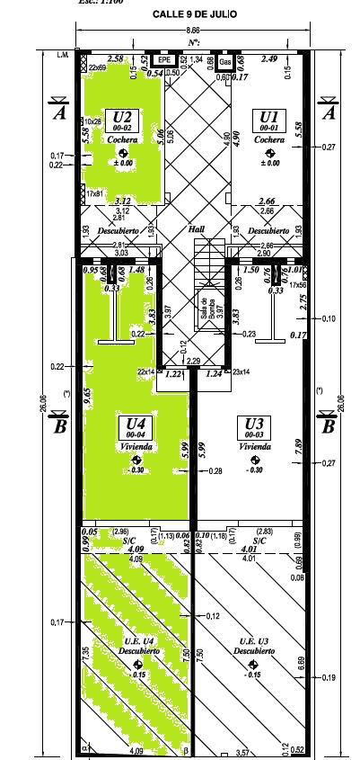 9 de Julio entre Alsina y Lavalle